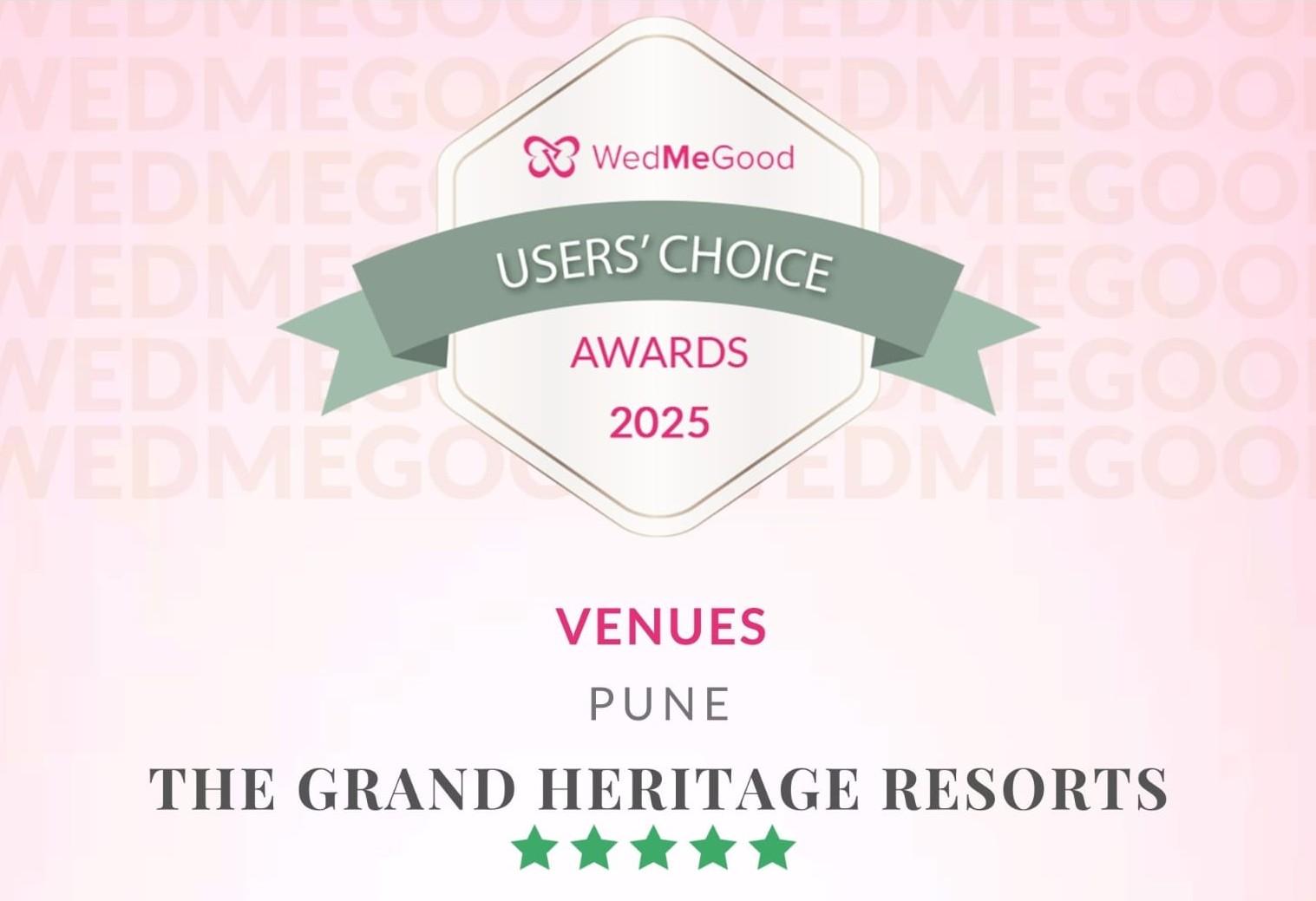 WedMeGood Users Choice Award 2026 WedMeGood Users Choice Award 2026