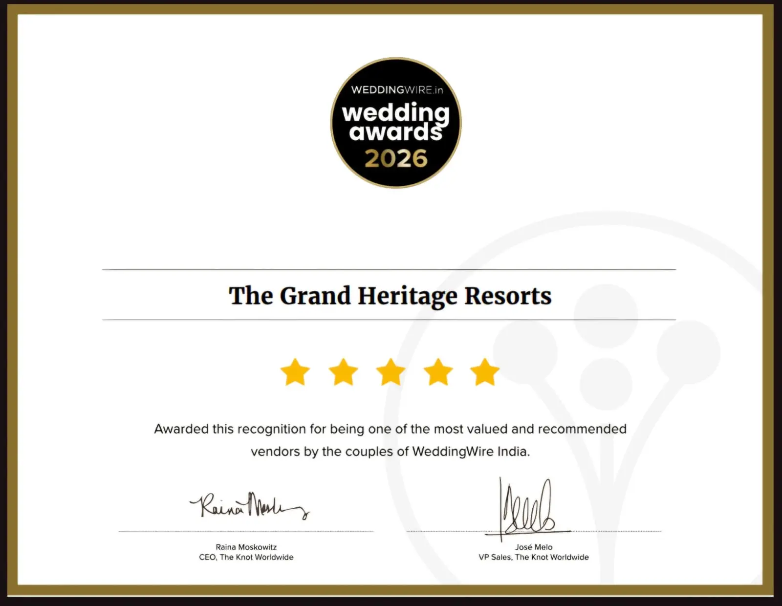 weddingwire-india-couples-choice-award-2026